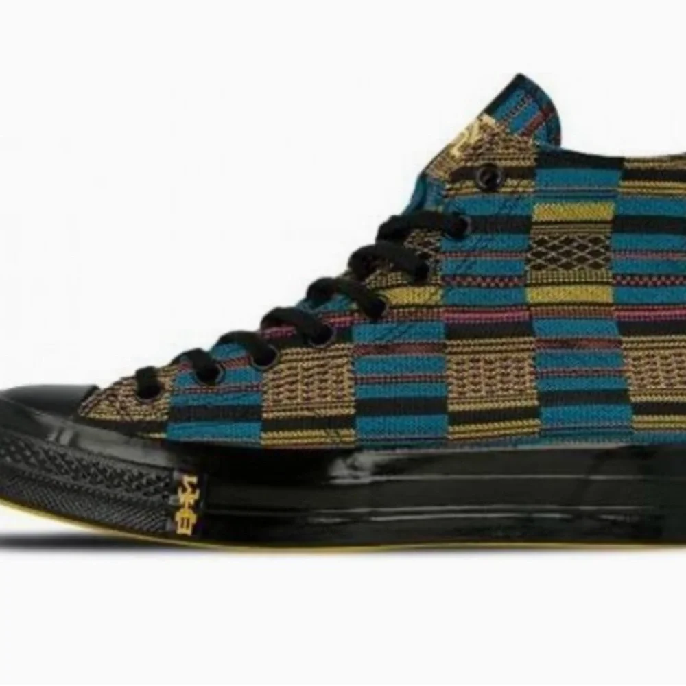 Converse Chuck 70 High Black History Month Sneakers NWT – Multicolor Mosaic - Picture 9 of 12
